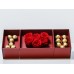 Εντυπωσιακό κουτί Ι ♥ U με Τριαντάφυλλα και Ferrero Rocher 